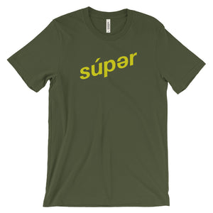súpertechnique YELLOW t-shirt
